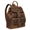 Daypack Damen Rucksack Leder