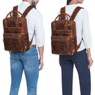rucksack mit laptoptasche