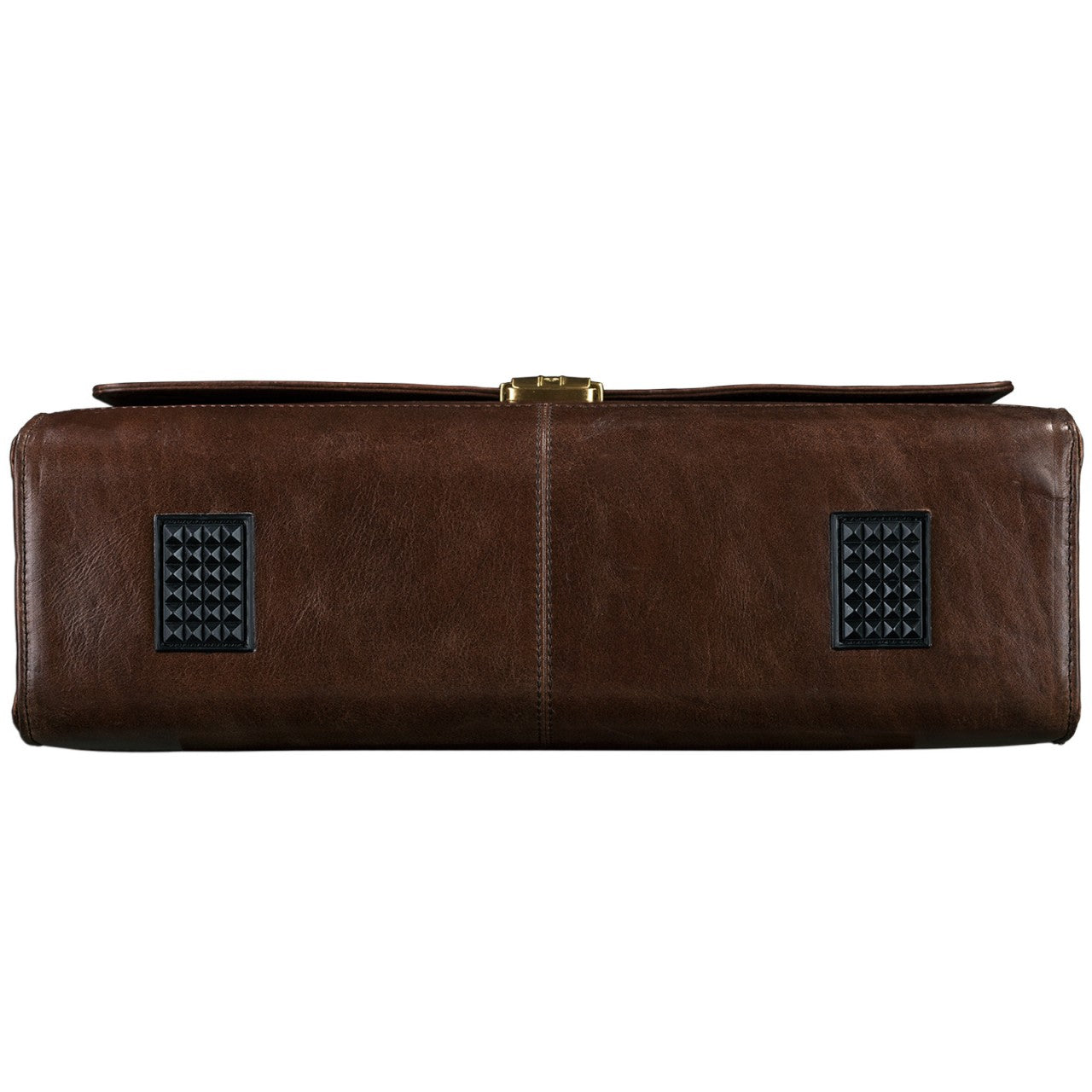 braune Aktentasche Leder