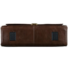 braune Aktentasche Leder