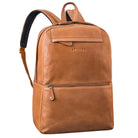 Leder Rucksack aufsteckbar braun