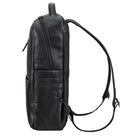 Leder Businessrucksack Herren schwarz