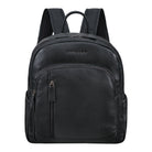 Schwarzer Rucksack Damen Leder klein