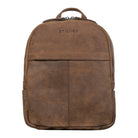 Leder Rucksack klein braun